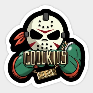 Cool Kids Club (Masked Version) Sticker